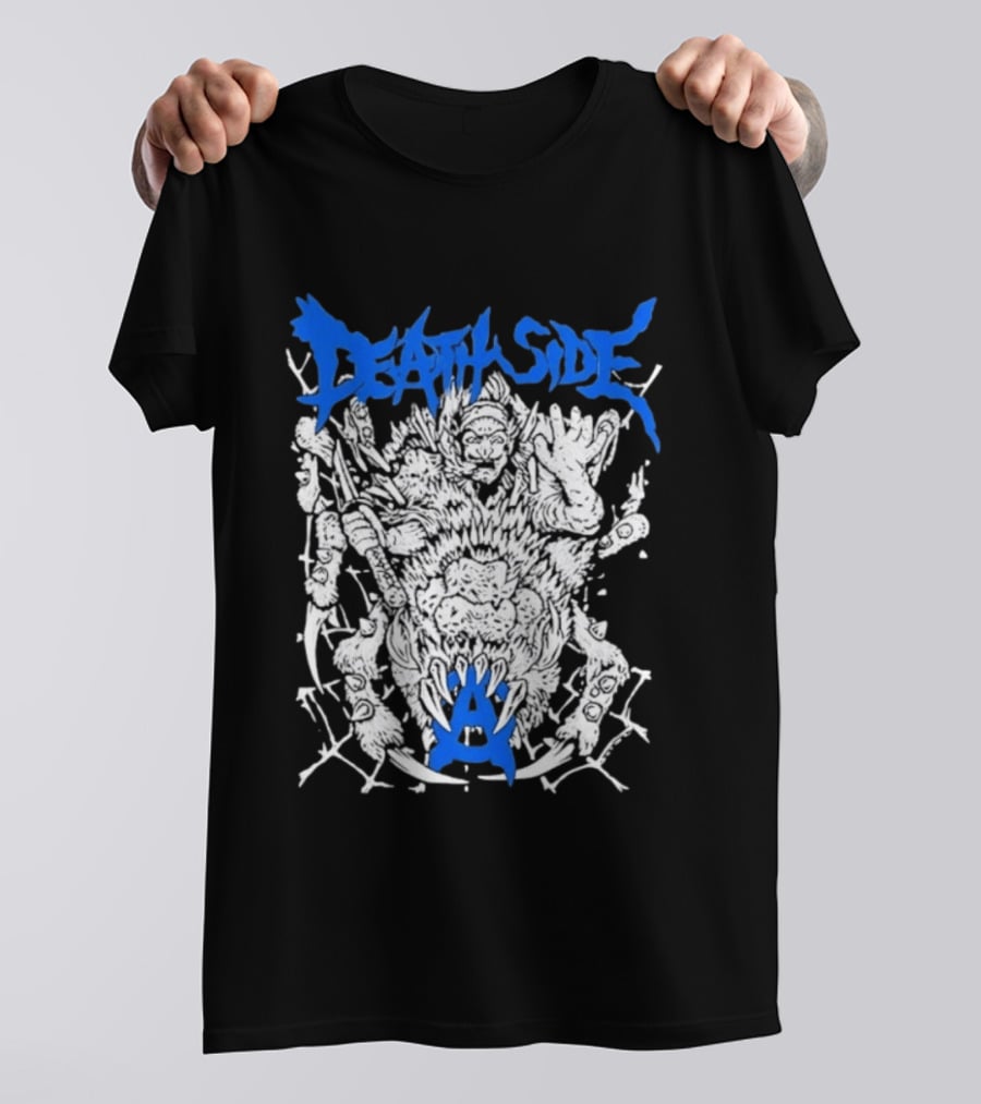 Death Side Band Hardcore Punk Anarchy Monster T-Shirt