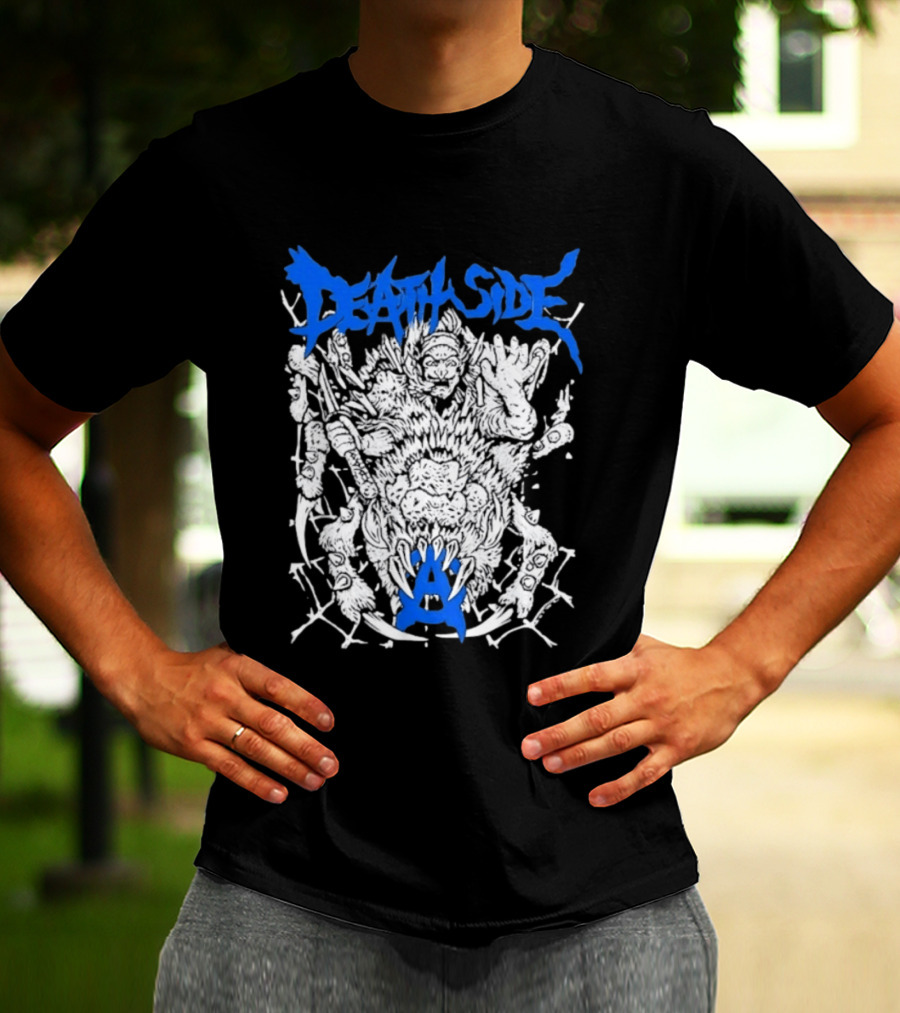 Death Side Band Hardcore Punk Anarchy Monster T-Shirt