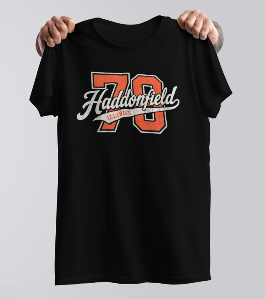 Distressed Haddonfield Illinois 78 T-Shirt