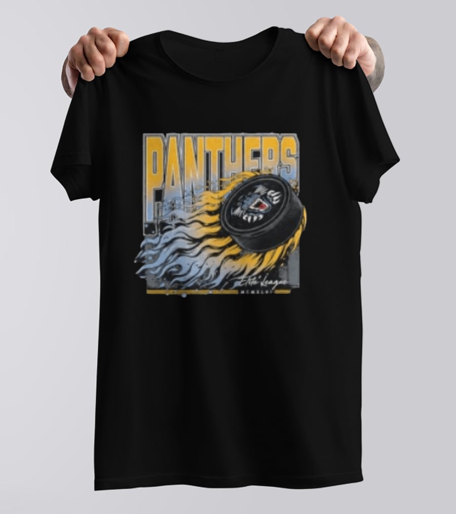 Panthers Store 26 27 Puck Elite League T-Shirt