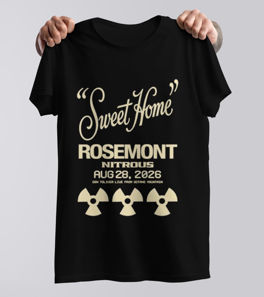 Don Toliver Sweet Home Rosemont Nitrous Live From Octane Mountain 2026 T-Shirt
