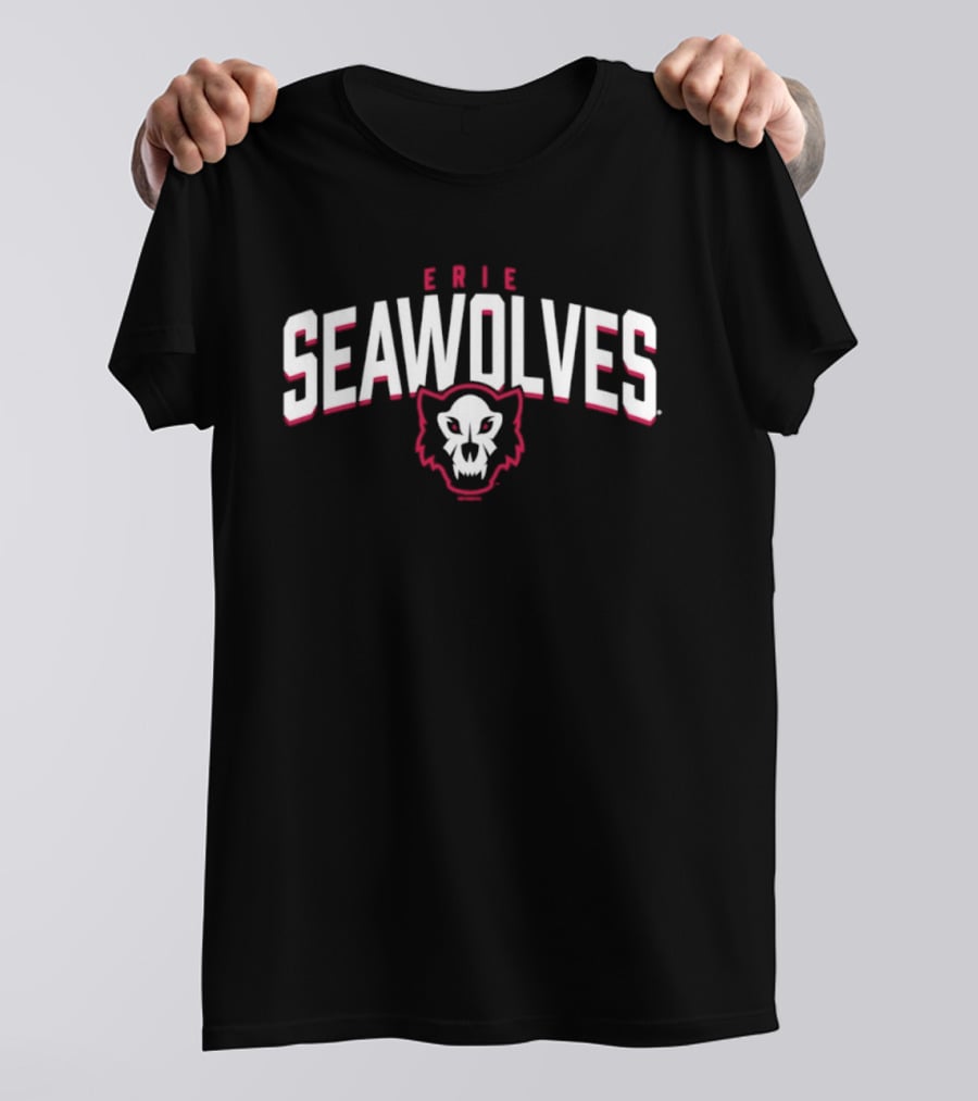 Erie SeaWolves Minor League Baseball Team T-Shirt
