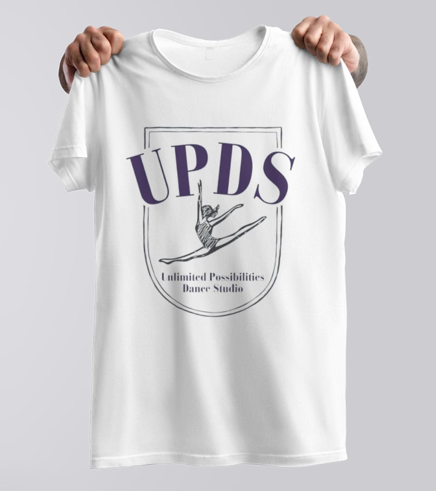 Unlimited Possibilities Dance Studio UPDS Leaping Dancer T-Shirt