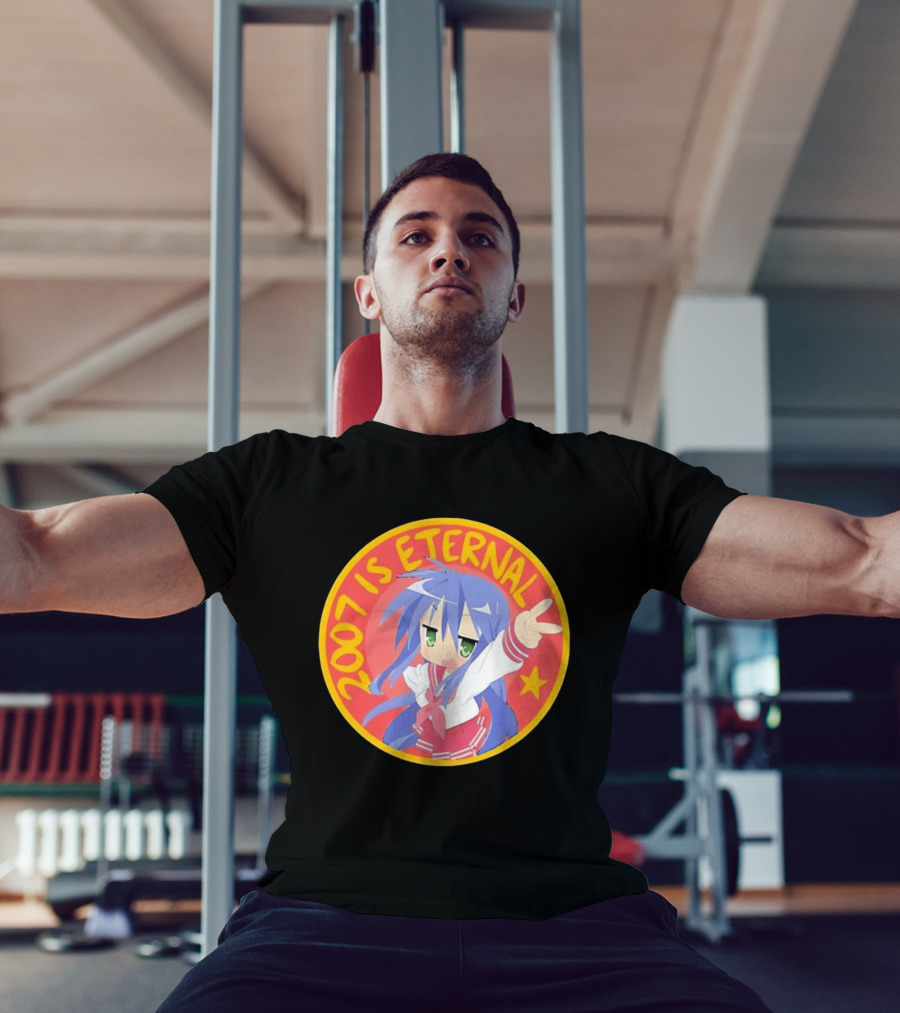 Konata Izumi 2007 Is Eternal Lucky Star Anime T-Shirt