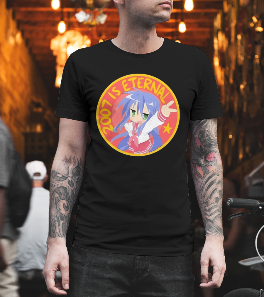 Konata Izumi 2007 Is Eternal Lucky Star Anime T-Shirt