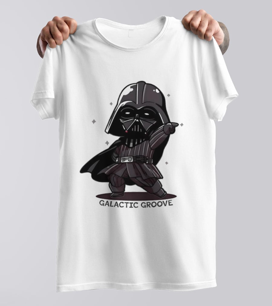 Star Wars Darth Vader Galactic Groove Chibi T-Shirt