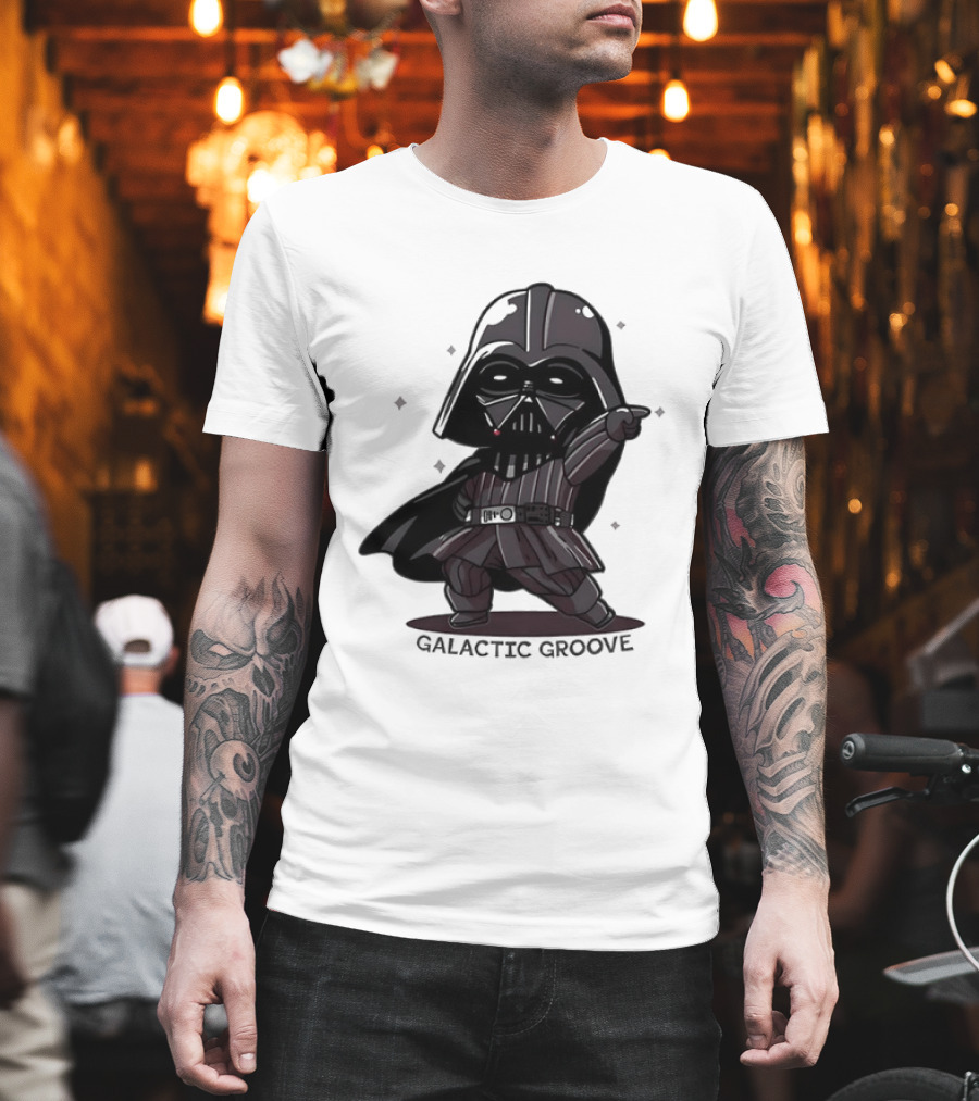 Star Wars Darth Vader Galactic Groove Chibi T-Shirt