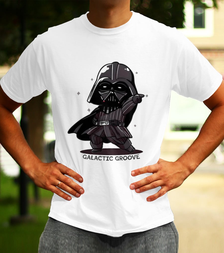 Star Wars Darth Vader Galactic Groove Chibi T-Shirt