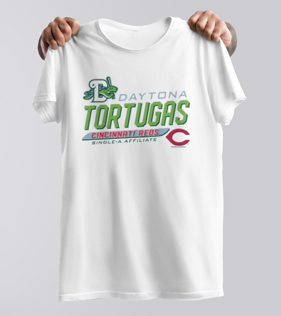 Daytona Tortugas Cincinnati Reds Single A Affiliate T-Shirt
