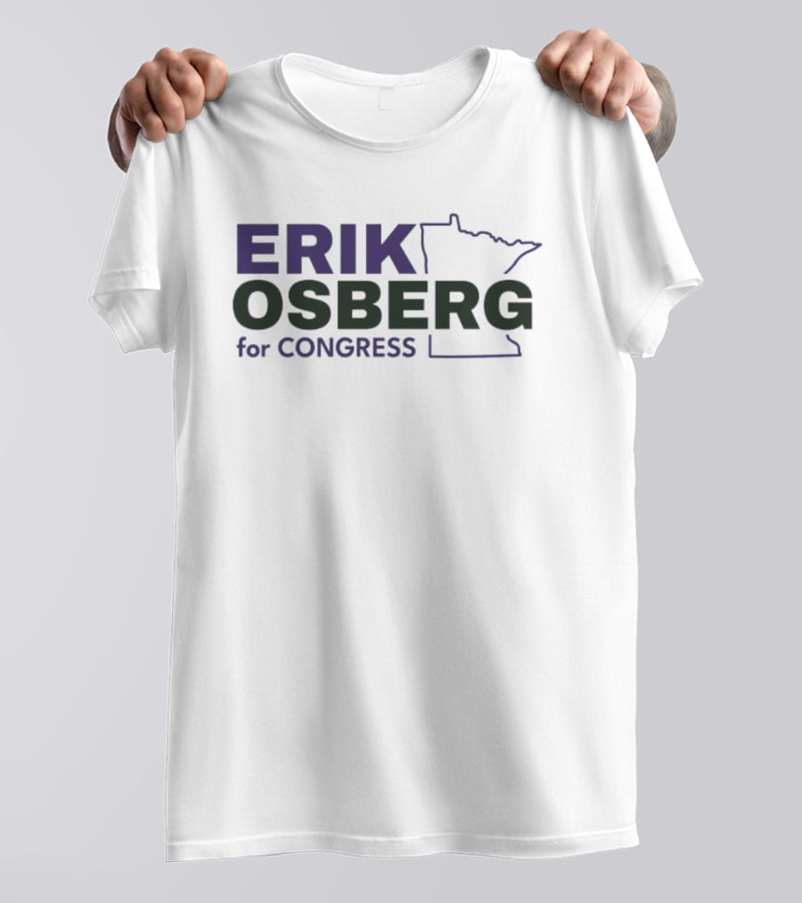 Erik Osberg For Congress 2026 Minnesota Campaign T-Shirt