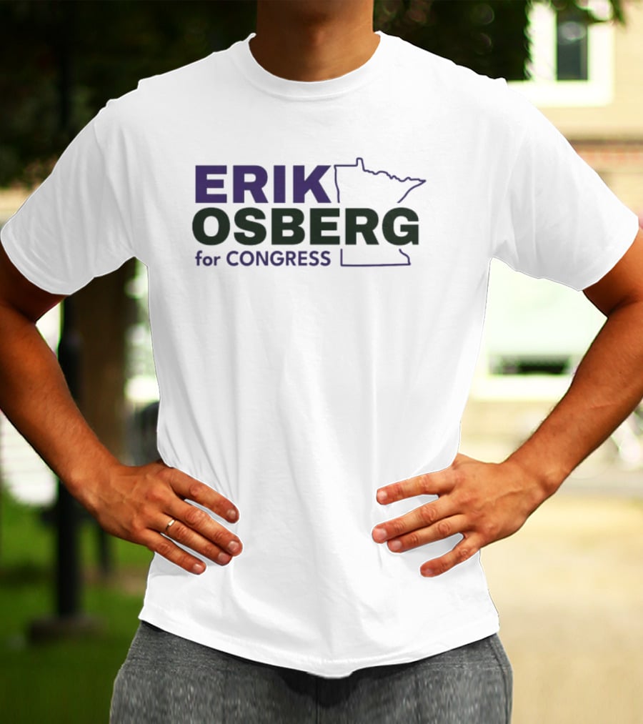 Erik Osberg For Congress 2026 Minnesota Campaign T-Shirt