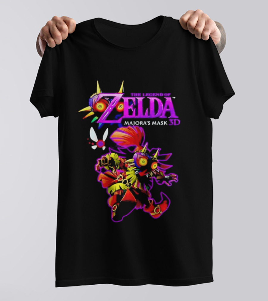 The Legend Of Zelda Majora's Mask 3D Skull Kid T-Shirt