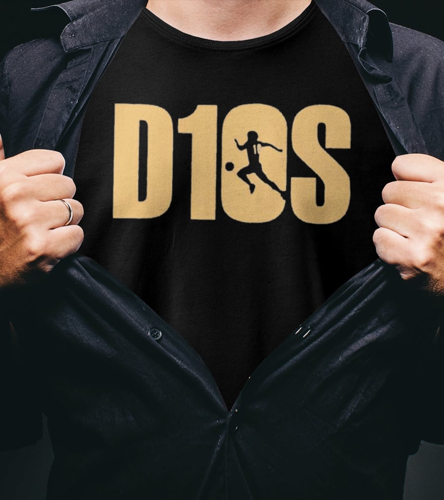 Diego Armando Maradona D10S Iconic Football Legend T-Shirt