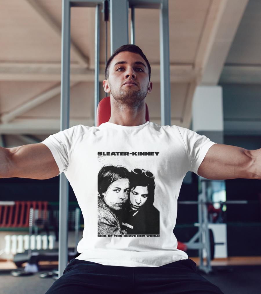 Enterthenight Gallery Store Sleater Kinney Sick Of This Brave New World T-Shirt