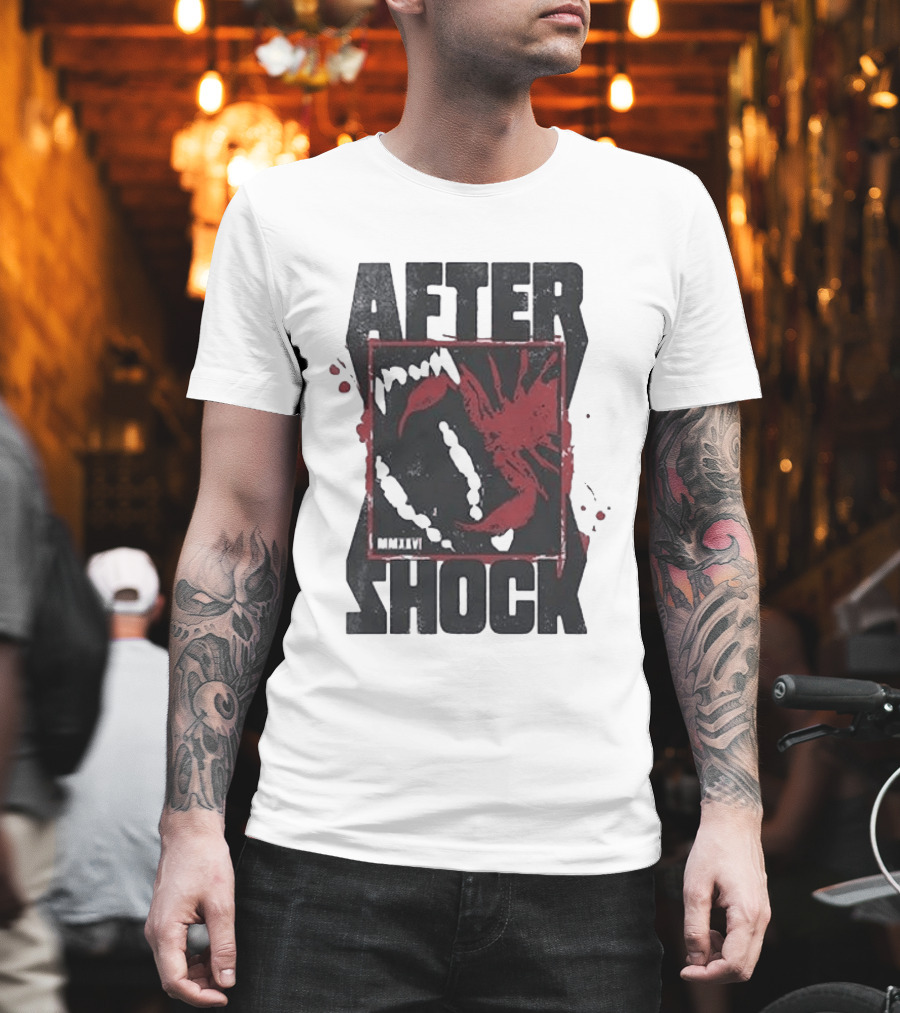Aftershock Louder Than Life Stinging Lineup Red Splatter T-Shirt