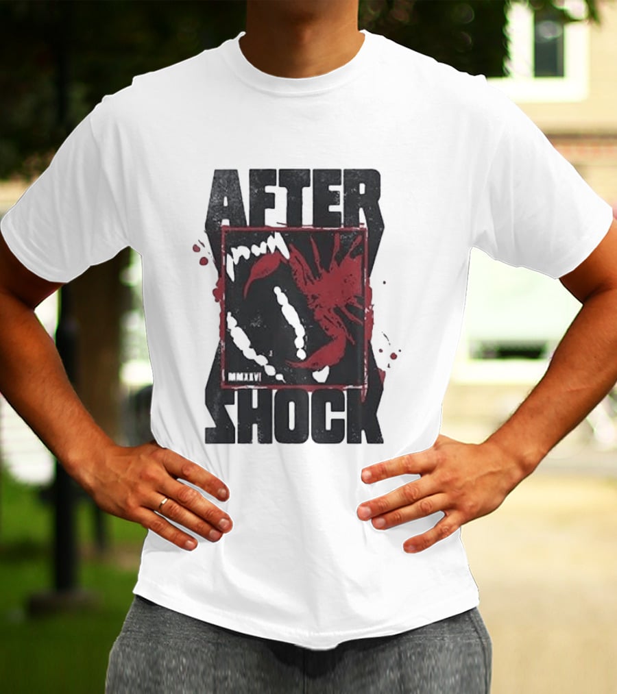Aftershock Louder Than Life Stinging Lineup Red Splatter T-Shirt