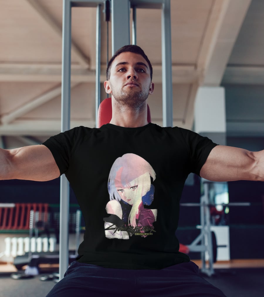 Cyberpunk Edgerunners Lucyna Kushinada Colorful Anime T-Shirt