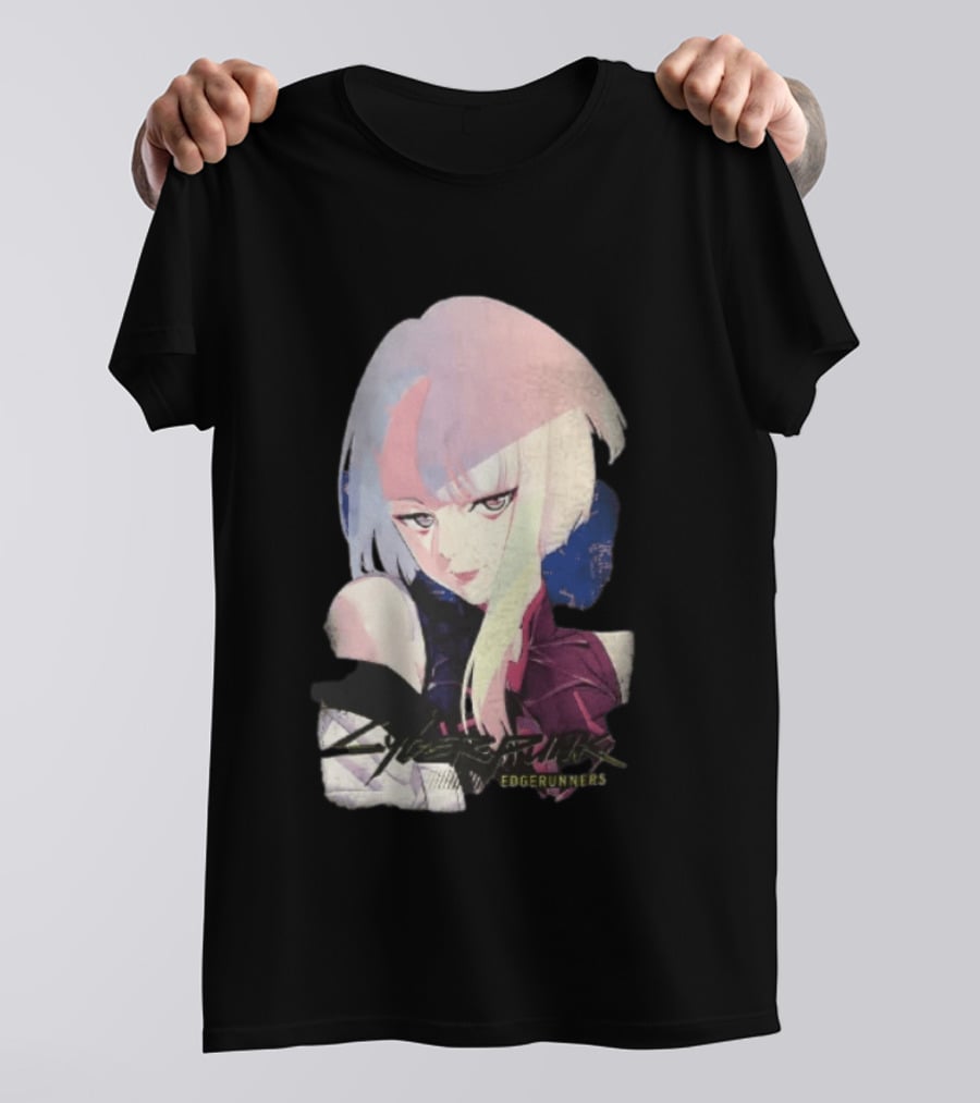 Cyberpunk Edgerunners Lucyna Kushinada Colorful Anime T-Shirt
