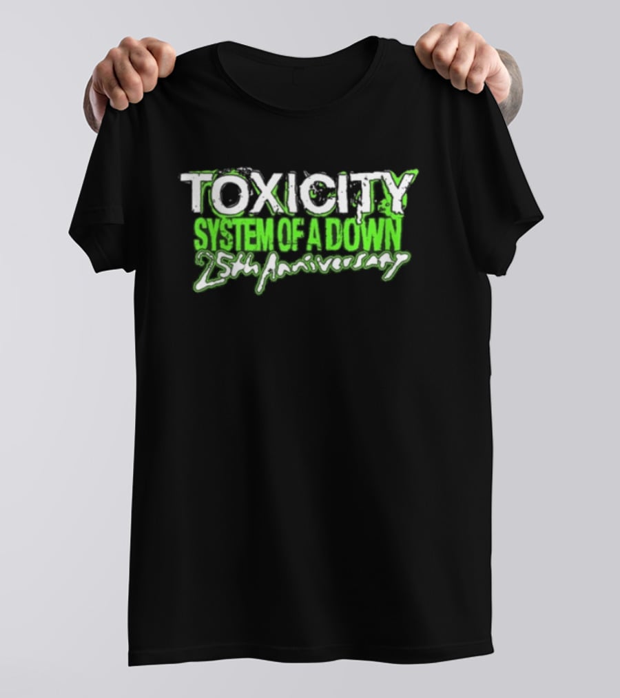 Toxicity System Of A Down 25th Anniversary T-Shirt