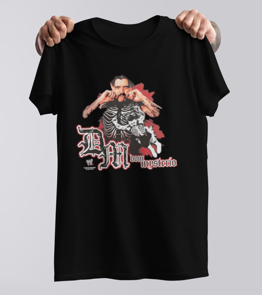 DM Dom Mysterio WWE Skeleton T-Shirt