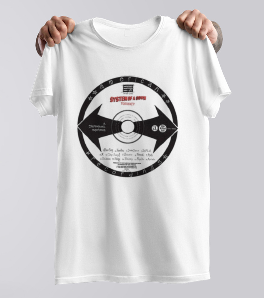 System Of A Down Toxicity Album Steal This Album CD T-Shirt