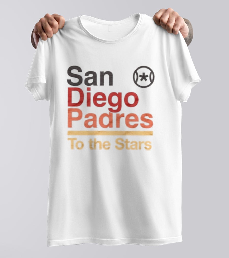 San Diego Padres To The Stars TTS X Homage Classic Ash T-Shirt