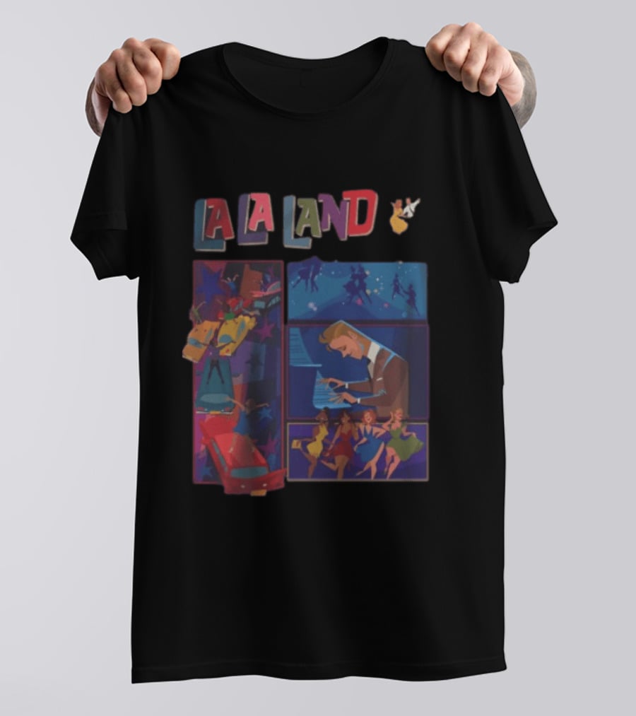 La La Land Vignettes Piano Dance Scenes Lionsgate Store T-Shirt