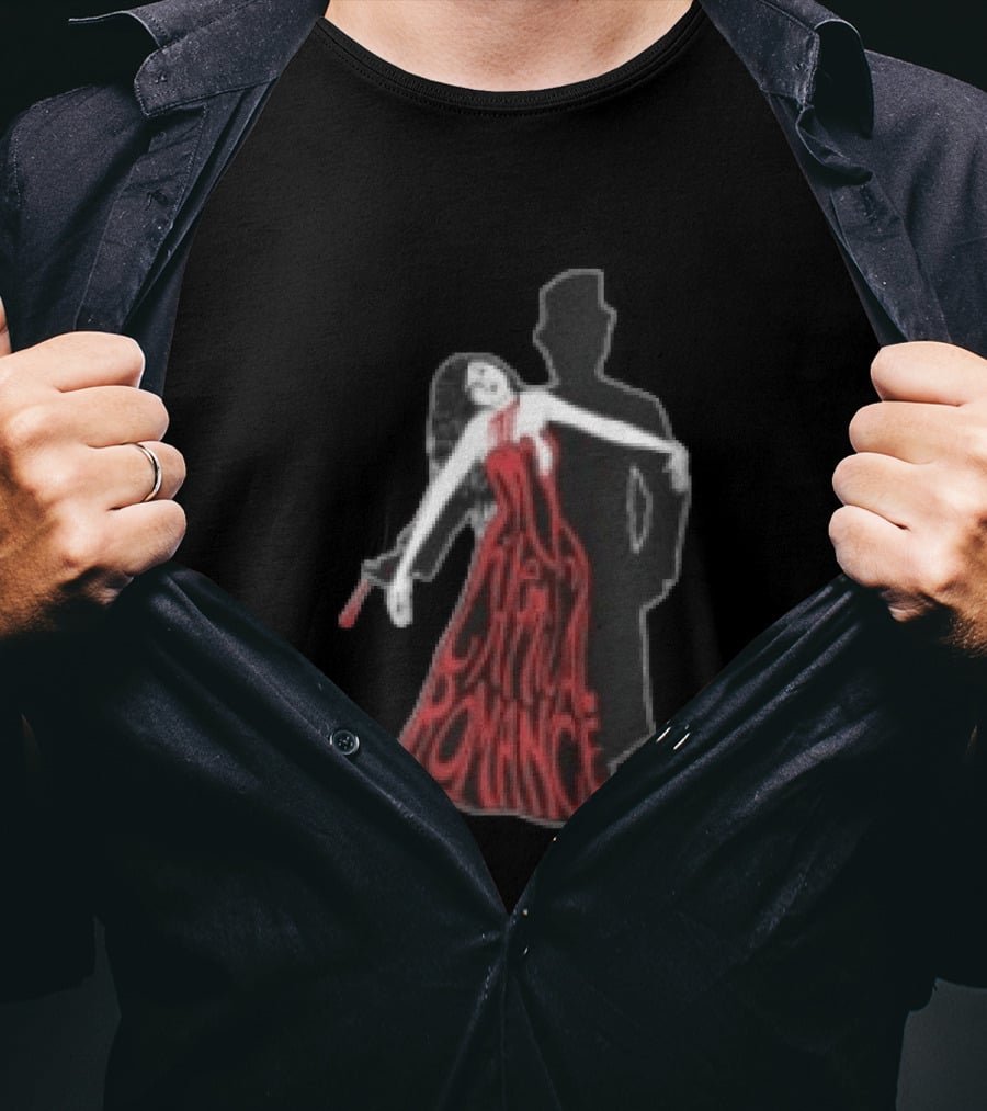 Nostalgia Gland Store Shhh My Chemical Romance Red Dress Shadow T-Shirt