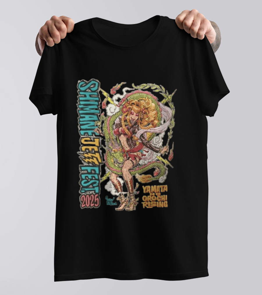 Shimane Jet Fest 2025 Yamata No Orochi Rising Rockin Jelly Bean T-Shirt
