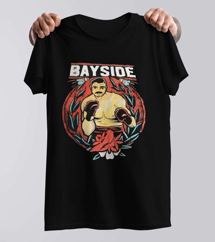 Bayside Boxer Tattoo Alternative Rock T-Shirt