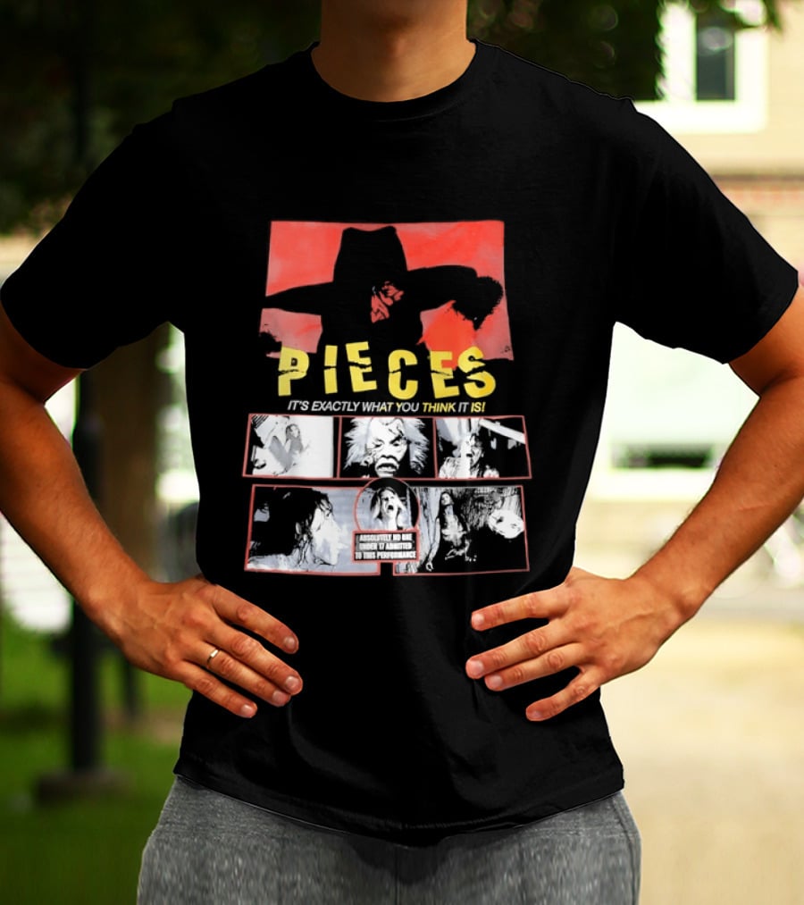 Pieces It's Exactly What You Think It Is Puzzle Collage T-Shirt