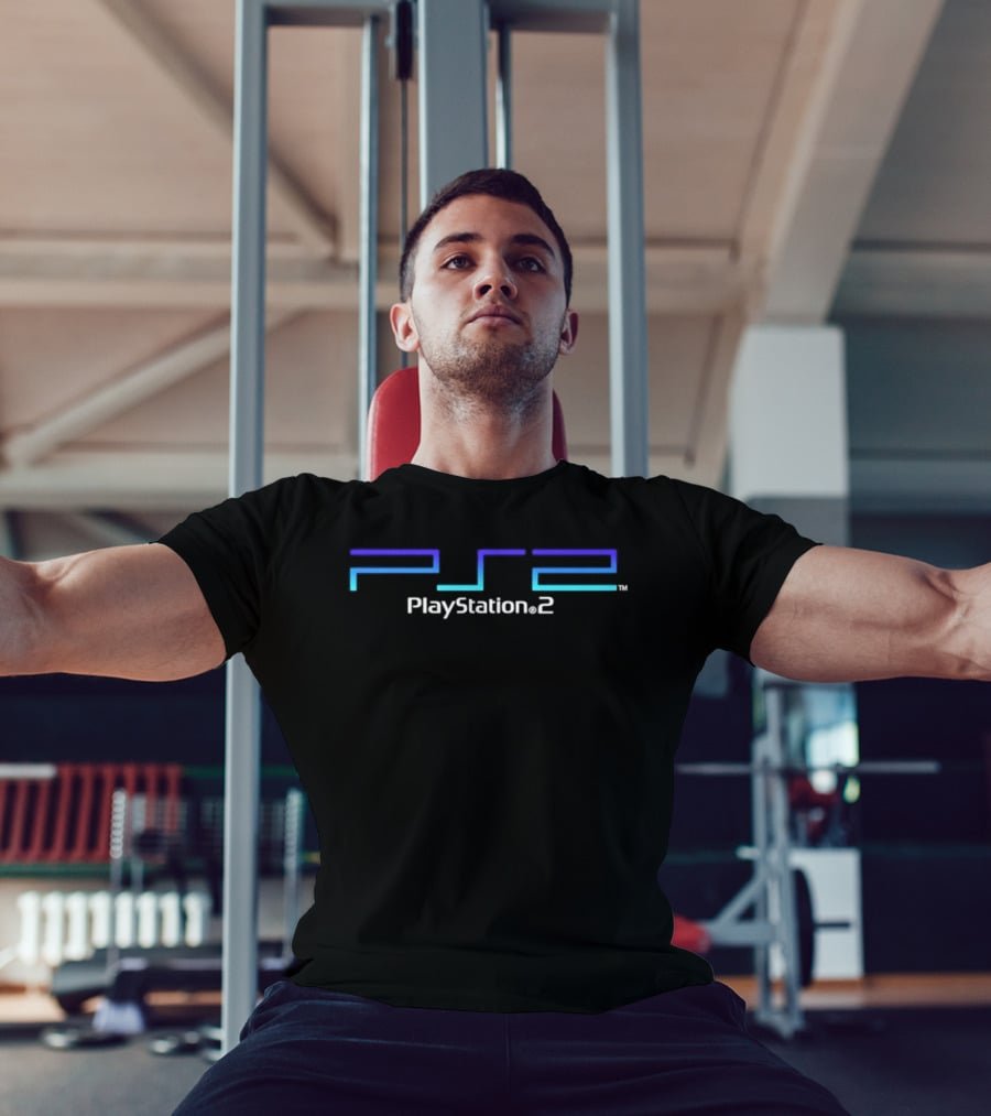 PS2 PlayStation 2 Sony Gaming Video Games T-Shirt