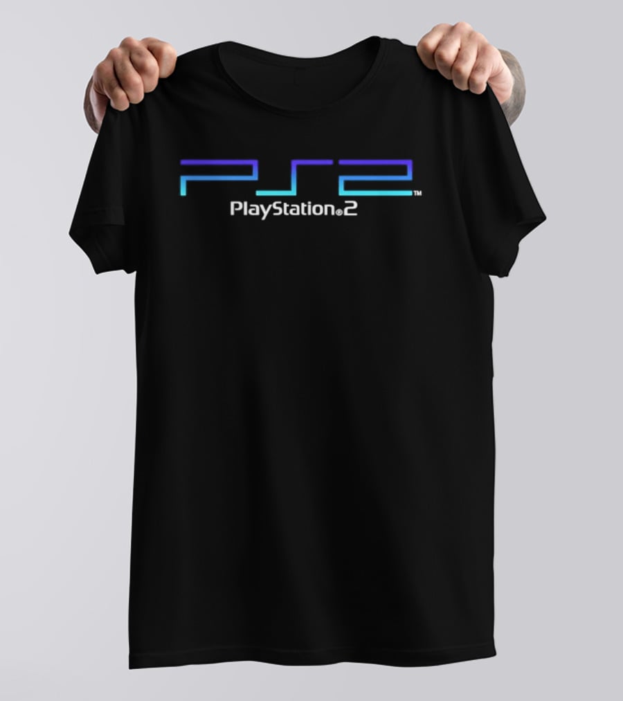 PS2 PlayStation 2 Sony Gaming Video Games T-Shirt