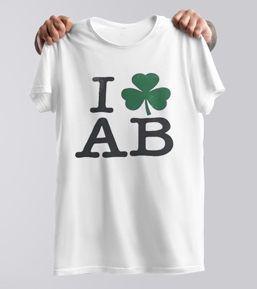 Andy Bell I Love AB Shamrock Dublin Vicar Street T-Shirt