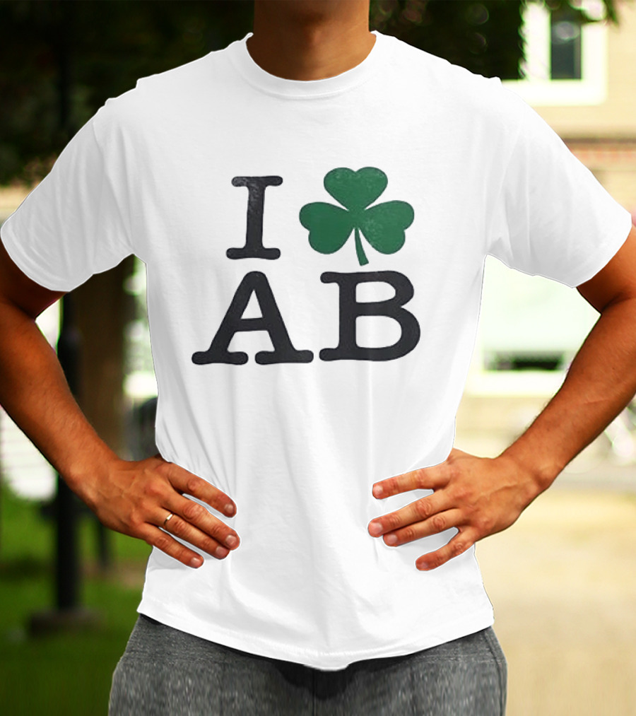 Andy Bell I Love AB Shamrock Dublin Vicar Street T-Shirt