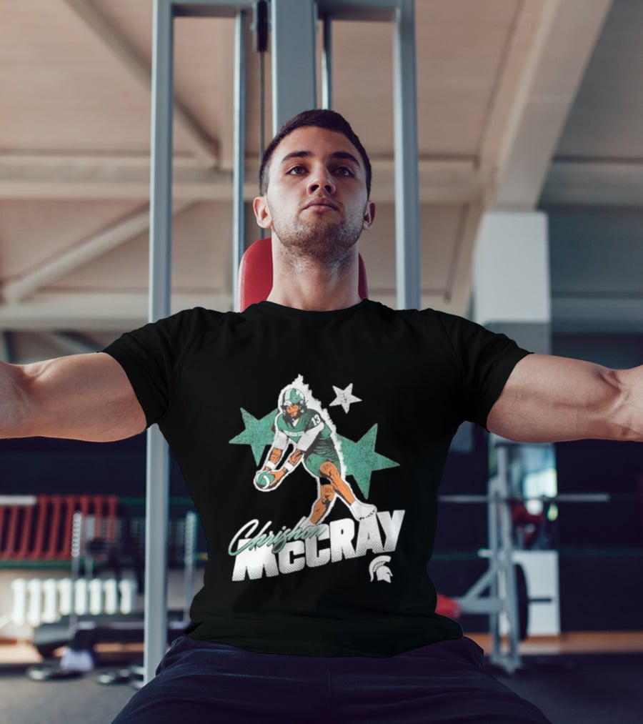 Chrishon McCray Stars Michigan State Spartans Football T-Shirt