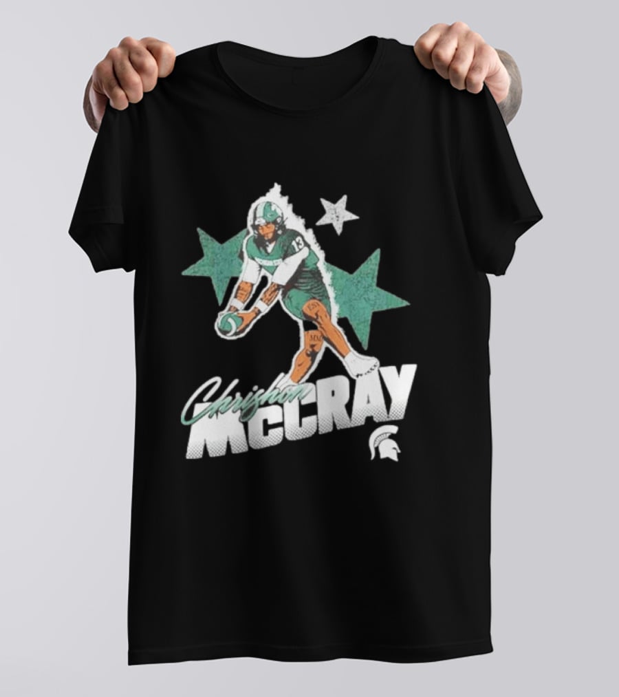 Chrishon McCray Stars Michigan State Spartans Football T-Shirt