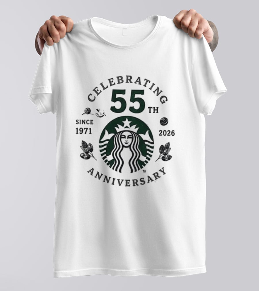 Celebrating 55th Anniversary Since 1971 To 2026 T-Shirt