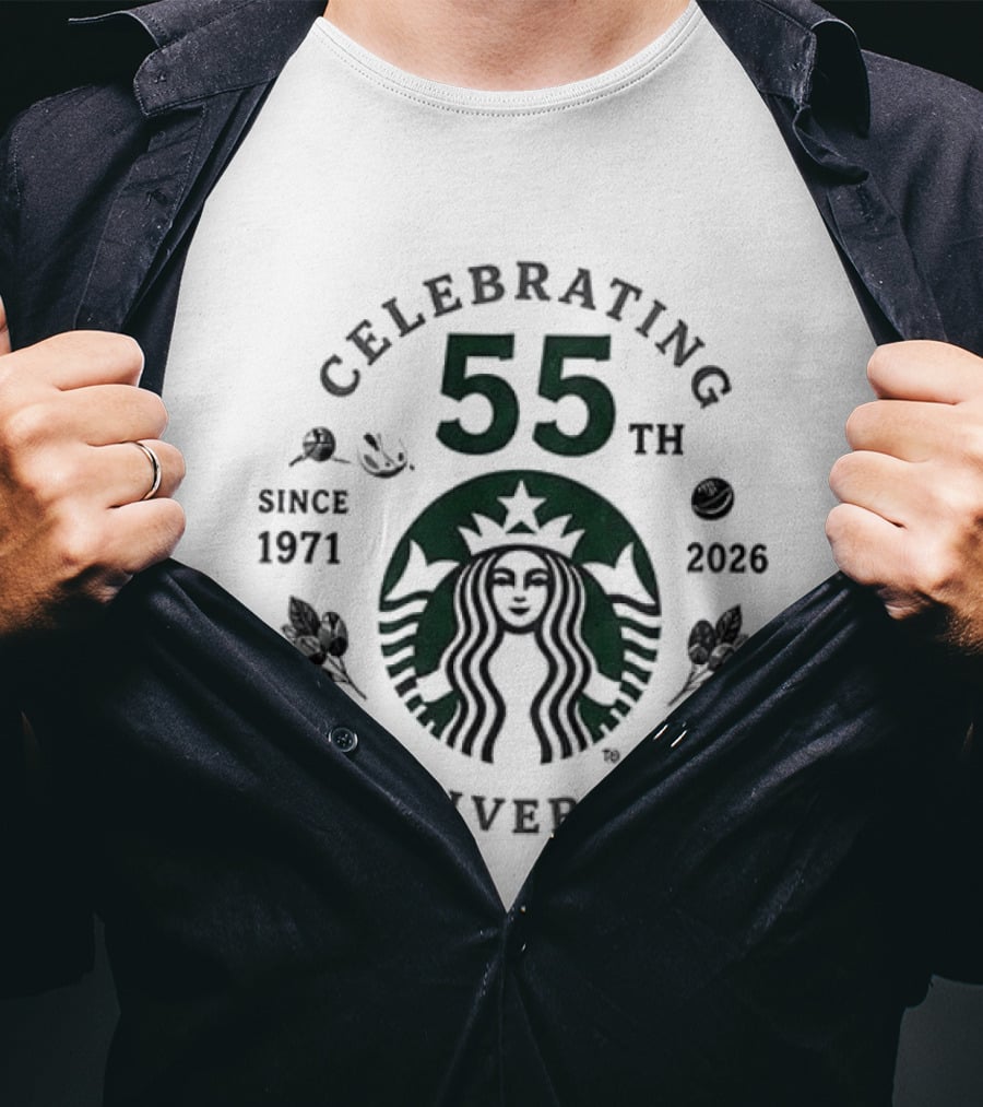 Celebrating 55th Anniversary Since 1971 To 2026 T-Shirt