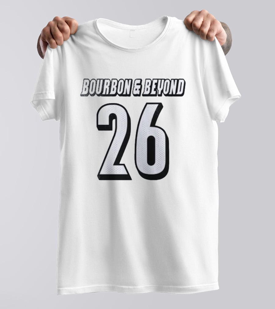 Bourbon And Beyond 26 Louisville Cardinals Name And Number T-Shirt