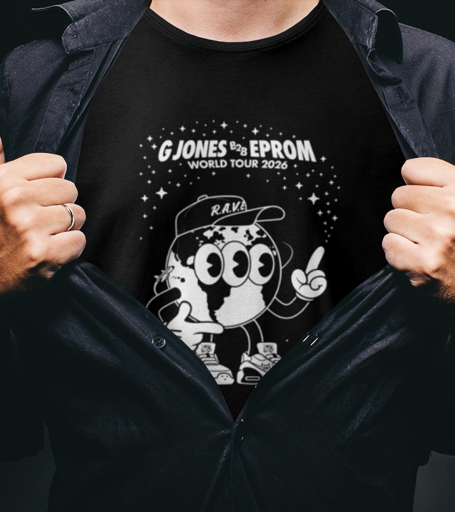 G Jones Eprom World Tour 2023 RAM Earth T-Shirt
