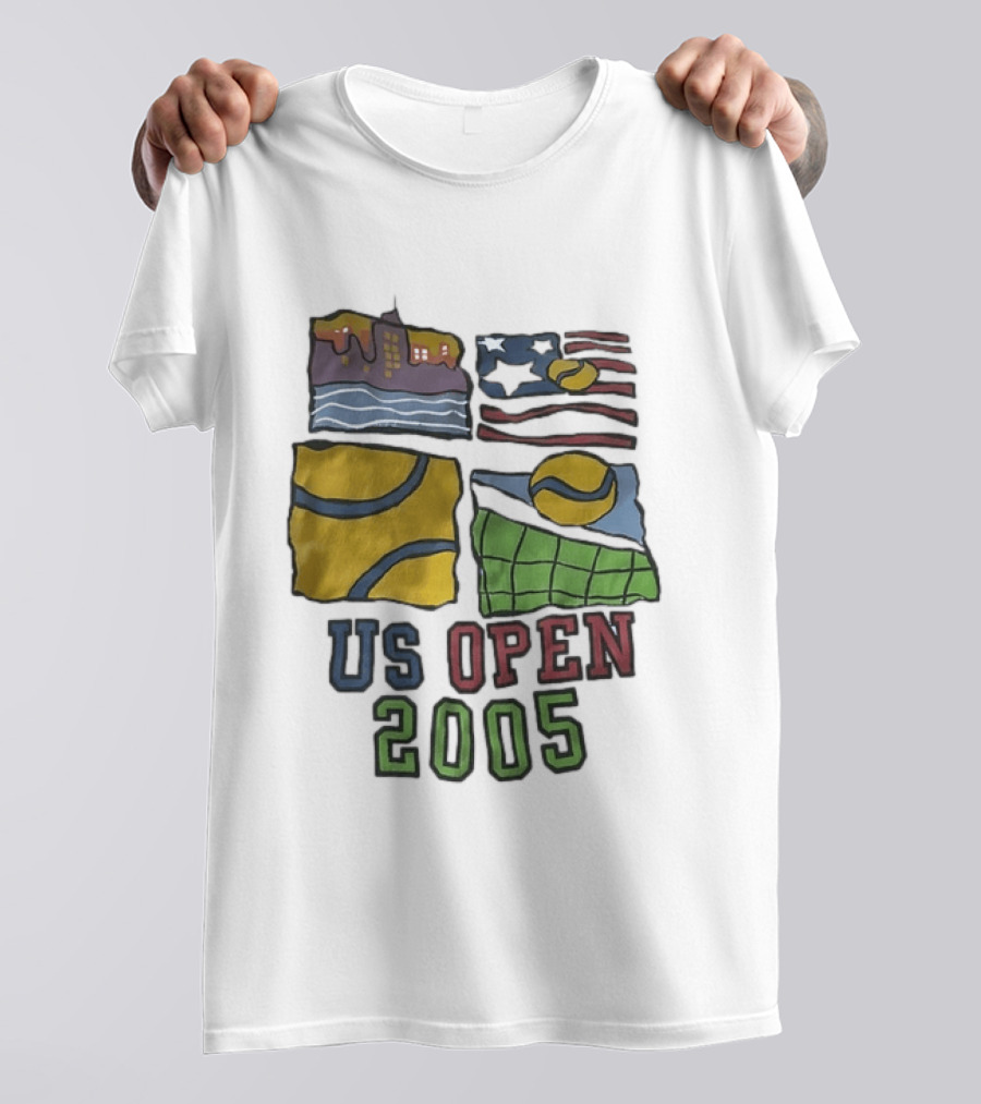 US Open 2005 Tennis Tournament Grand Slam T-Shirt
