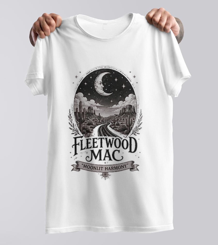 Fleetwood Mac Moonlit Harmony Nighttime T-Shirt