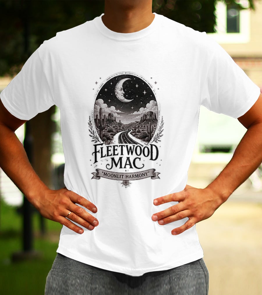 Fleetwood Mac Moonlit Harmony Nighttime T-Shirt