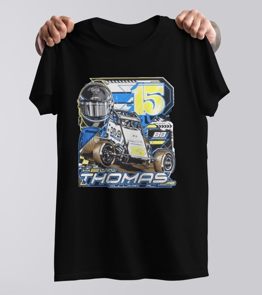 Kevin Thomas Cullman 15 Car Racing BB Performance T-Shirt