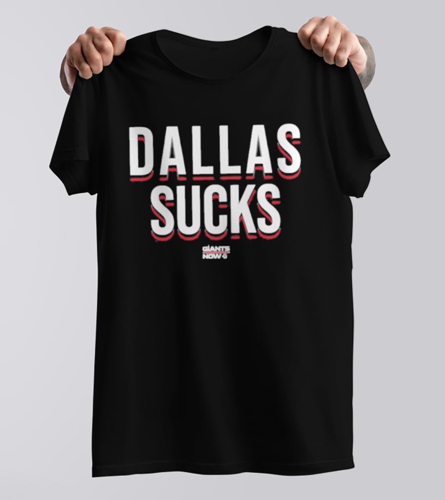 New York Giants Dallas Sucks NFL Rivalry Fan T-Shirt