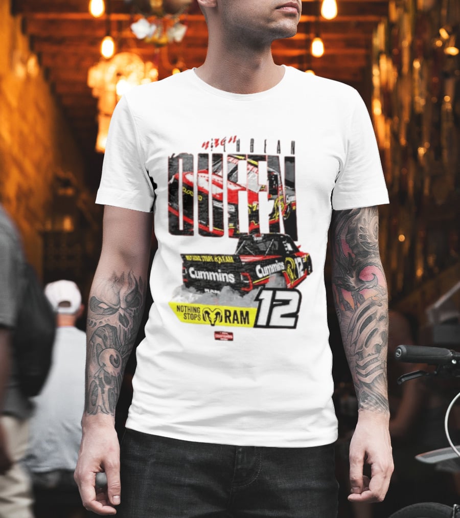 Kaulig Racing Brenden Queen Nothing Stops RAM Cummins 12 NASCAR T-Shirt