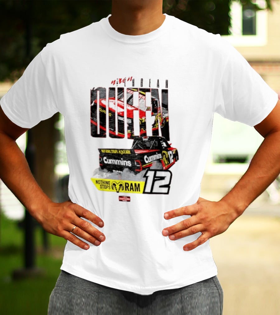 Kaulig Racing Brenden Queen Nothing Stops RAM Cummins 12 NASCAR T-Shirt