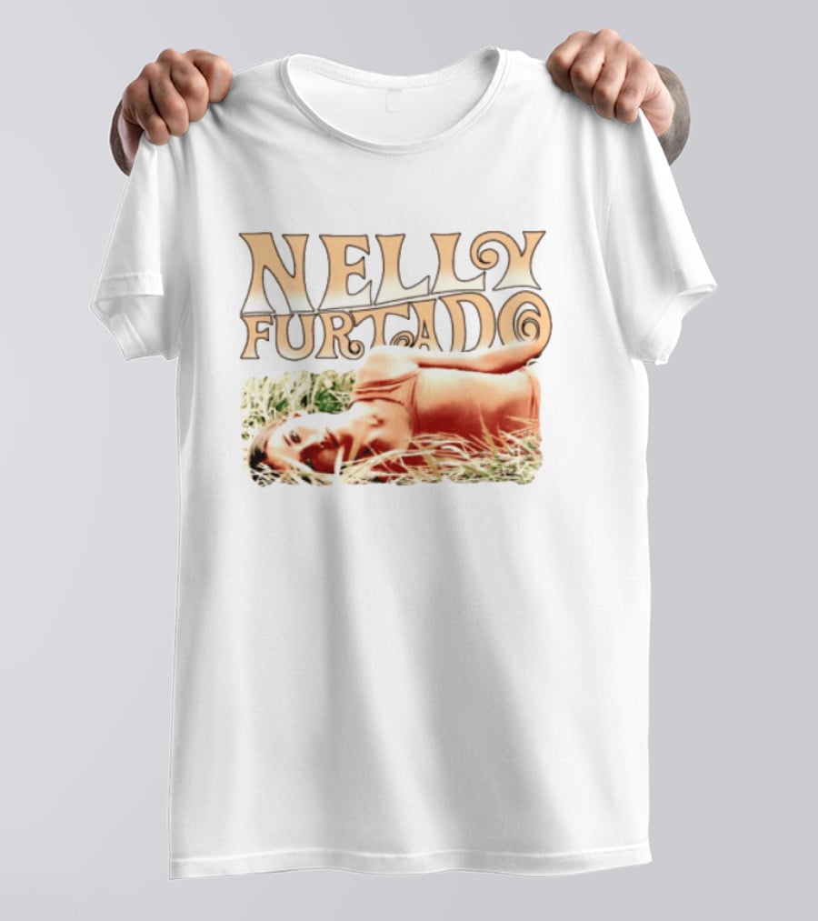 Nelly Furtado Woah Nelly Album Cover Image T-Shirt