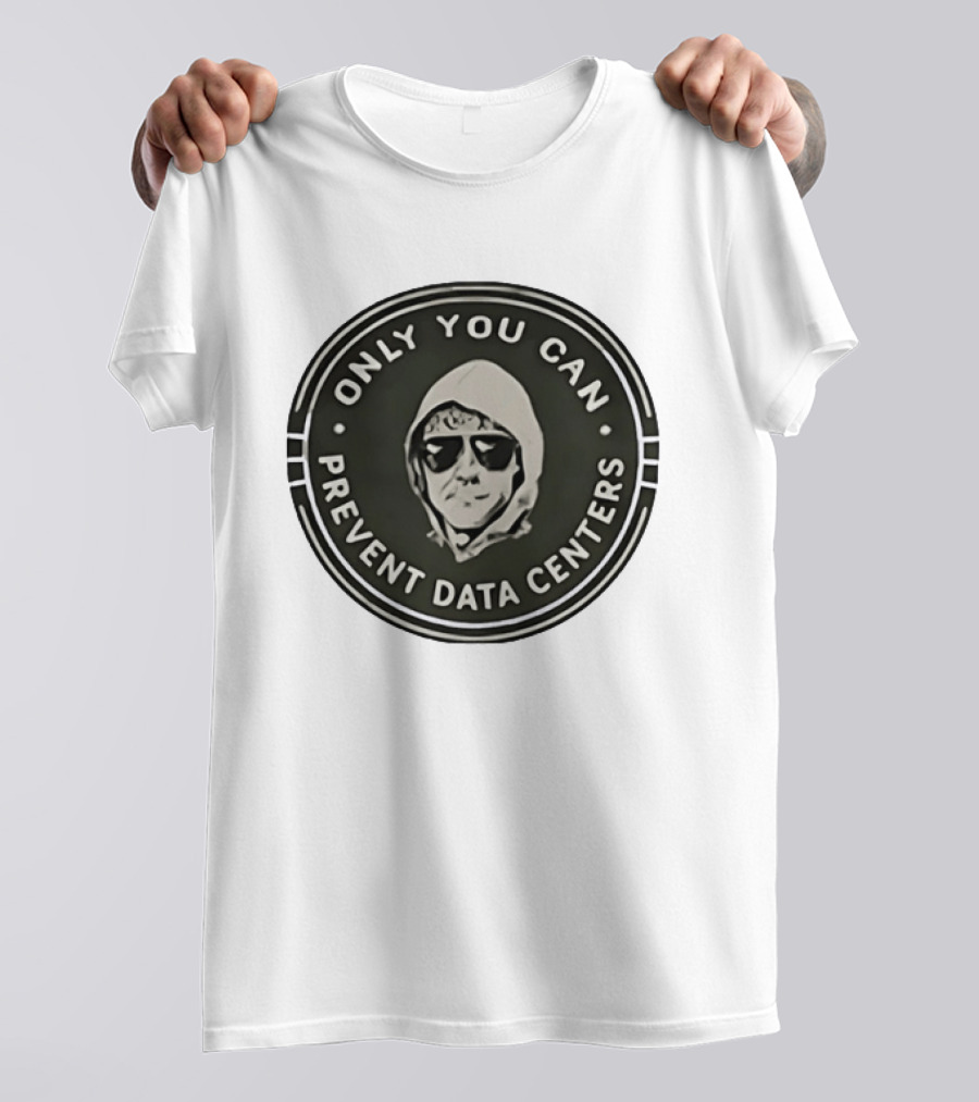 Only You Can Prevent Data Centers Sunglasses Image T-Shirt